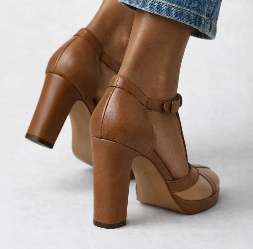 Giavanna | Vintage Luxe Block Heel Pumps