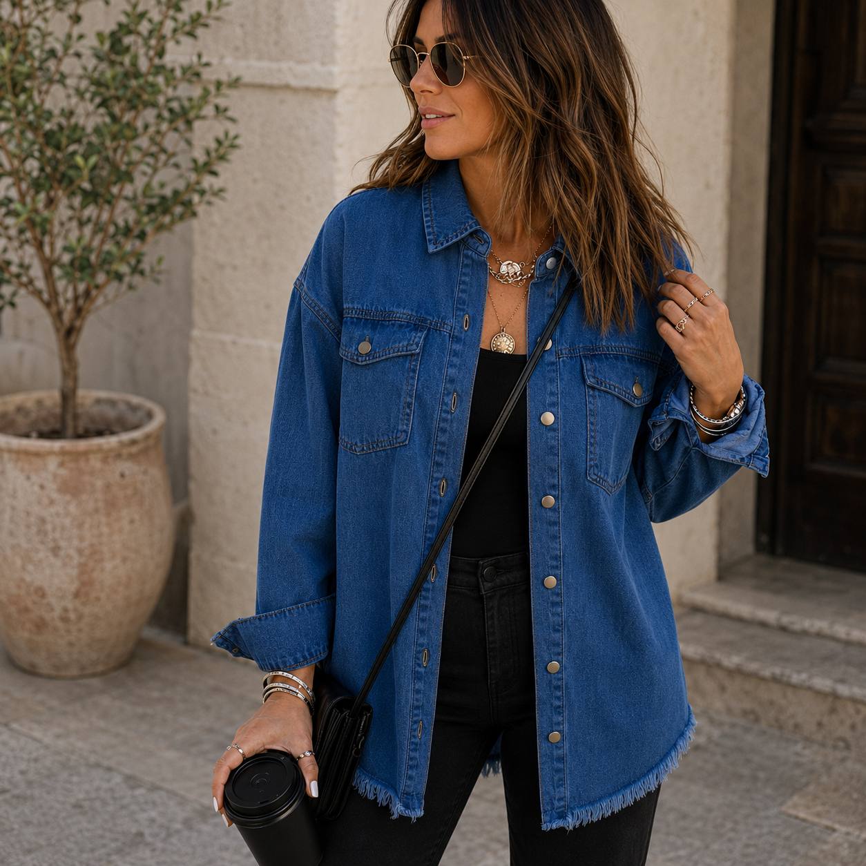 Scarlett | Oversized Denim Jacket