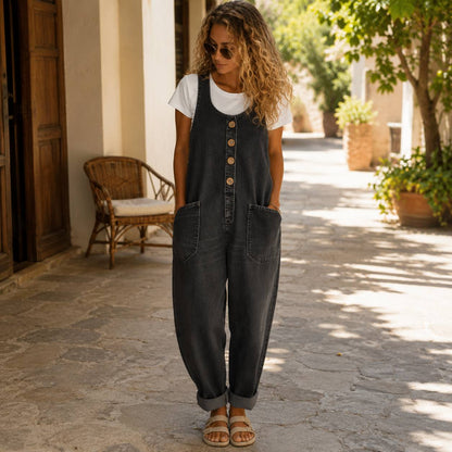 Maribelle | Relaxed Linen Jumpsuit