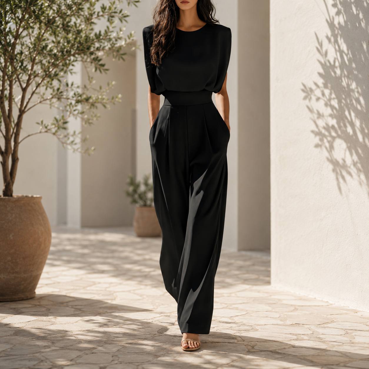 Élarine | Minimal Luxe Jumpsuit