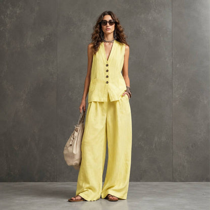 Marvelle | Tailored Ease Two-Piece Set