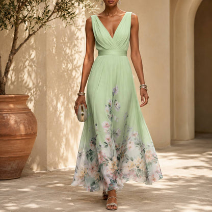 Elarisse | Blush Bloom Maxi Dress