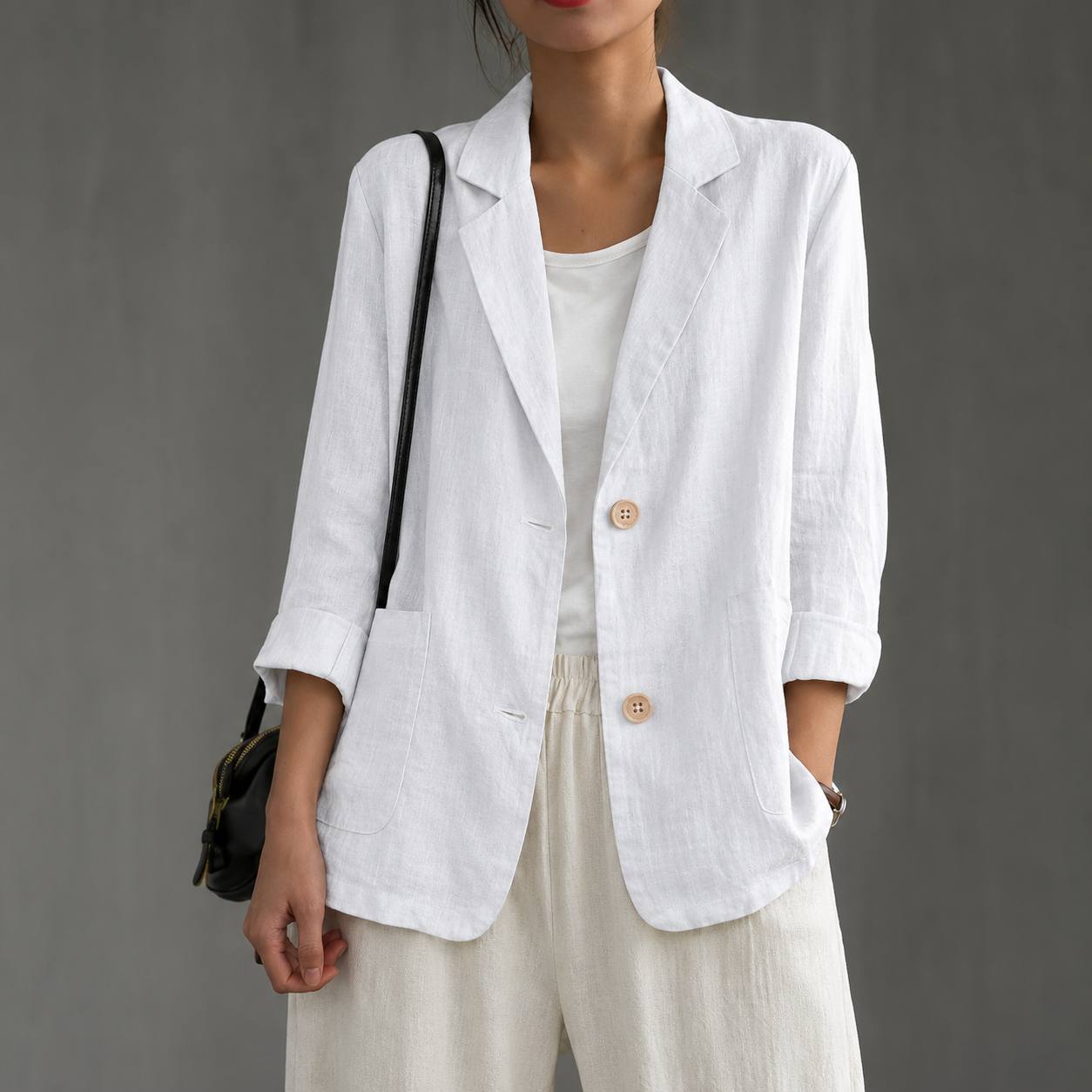 Sienna | Cotton Relaxed Blazer
