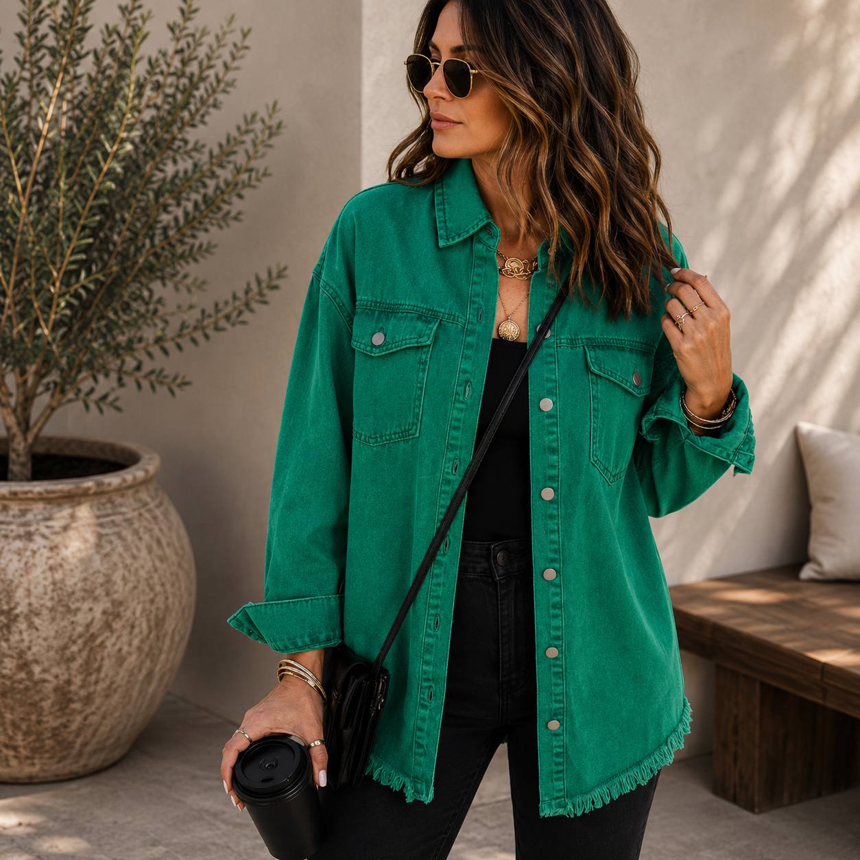 Scarlett | Oversized Denim Jacket