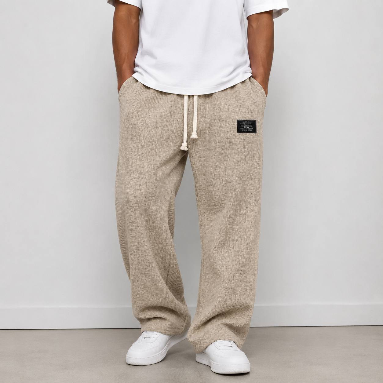 Milo | Relaxed Knit Trousers