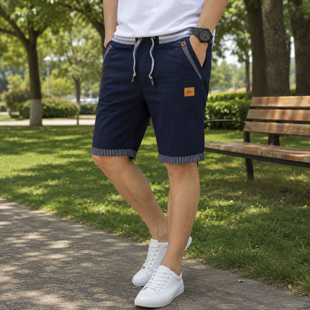 Coastline | Casual Drawstring Shorts