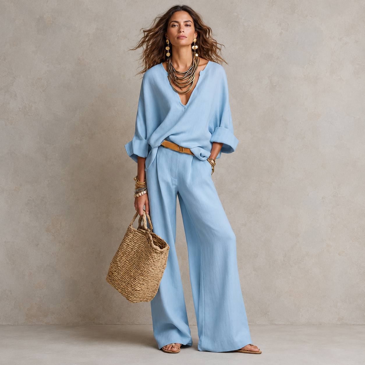 Sienna | Relaxed Linen Two-Piece Set