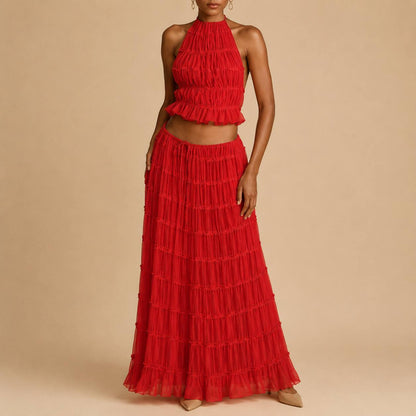 Aurora | Elegant Two-Piece Maxi Set