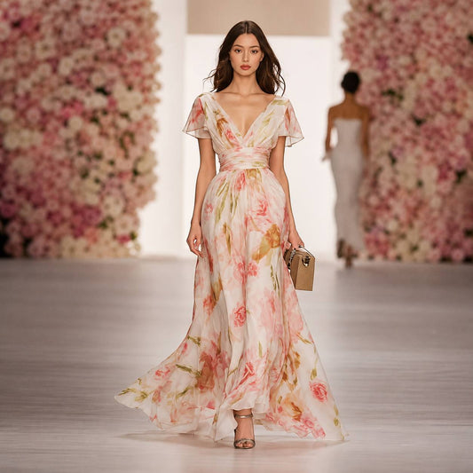 Rosalie | Floral Whisper Maxi Dress