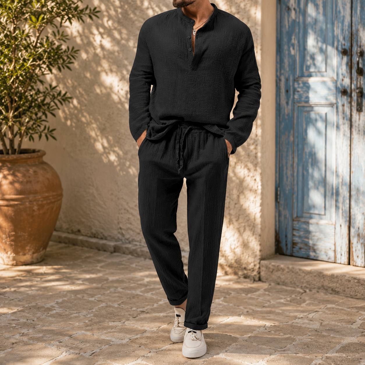 Theodore | Relaxed Textured Lounge Set