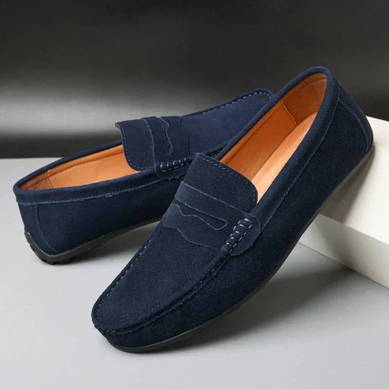 Harper | Classic Suede Loafers
