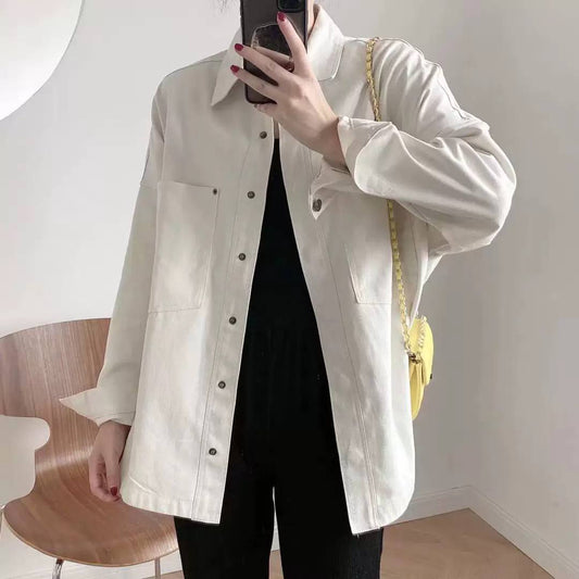 Women's Oversized  Denim Shacket