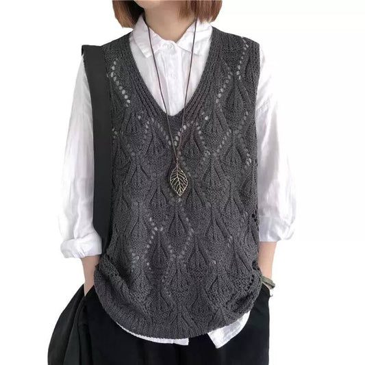 Women's Cable Knit Sweater Vest