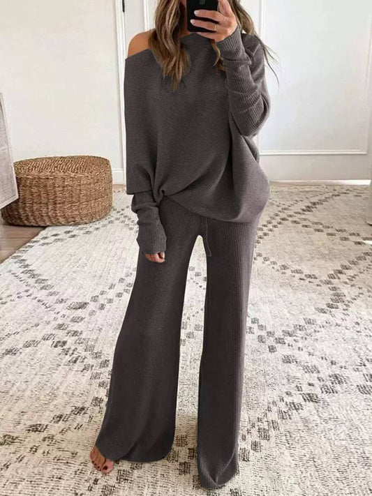 Women's Oversized Knit Lounge Set