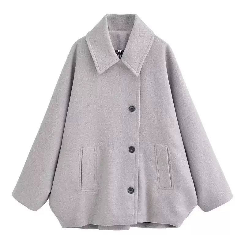 Women's Oversized Wool Blend Jacket