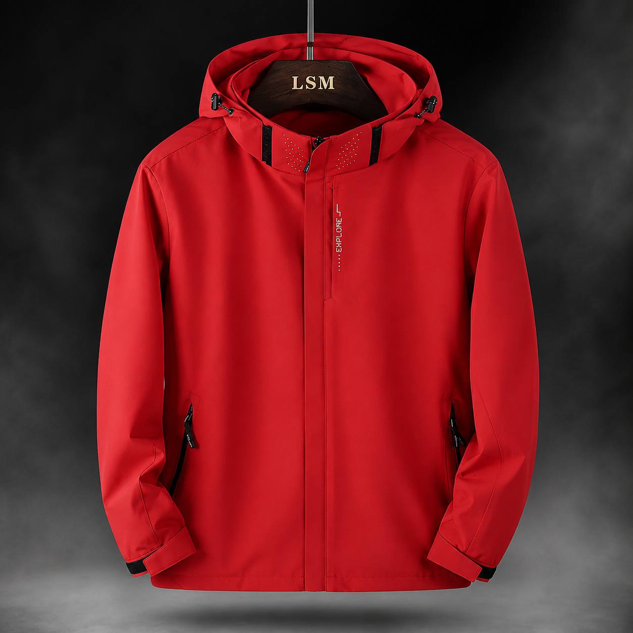 Women's Waterproof Hooded Windbreaker Jacket