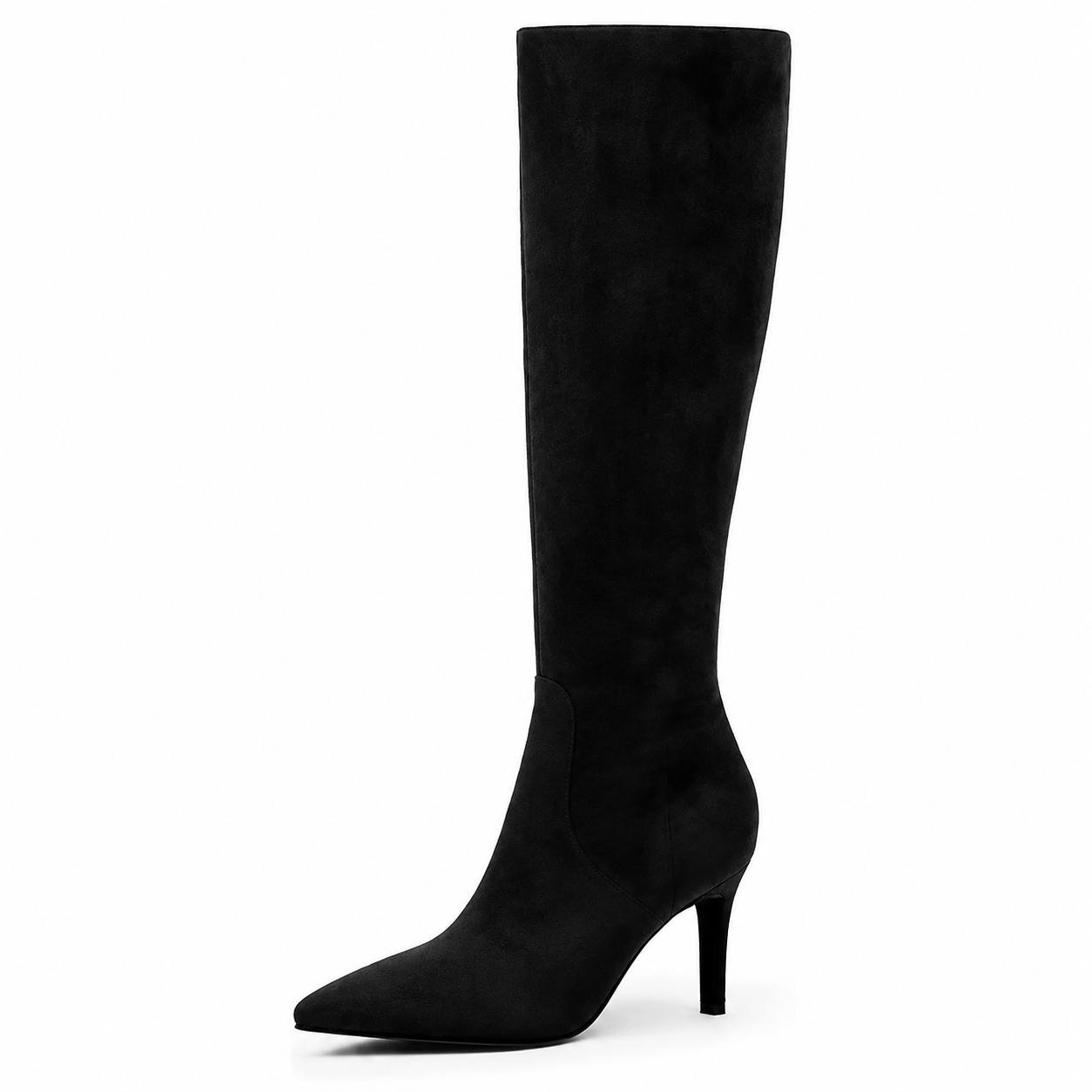 Women's Pointed Toe Knee High Stiletto Boots