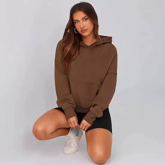 Women's Classic Pullover Hoodie with Kangaroo Pocket