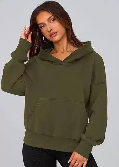Women's Classic Pullover Hoodie with Kangaroo Pocket