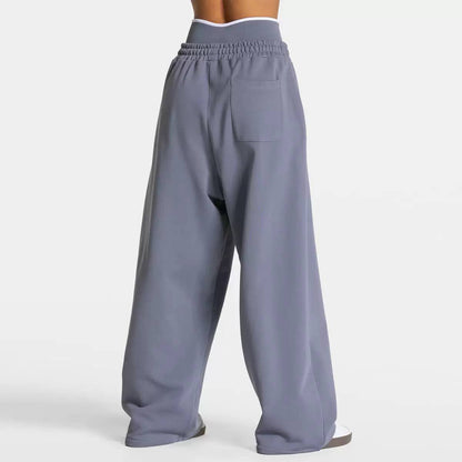 Women's Wide Leg Fleece Sweatpants