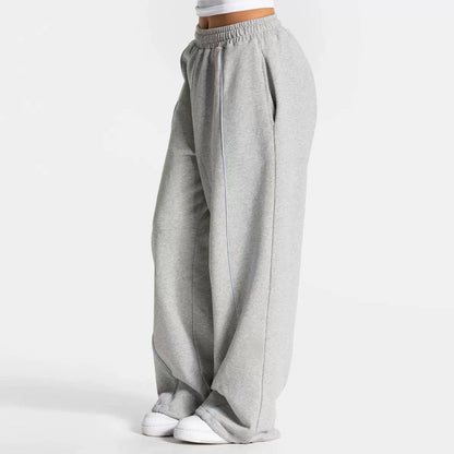Women's Wide Leg Fleece Sweatpants