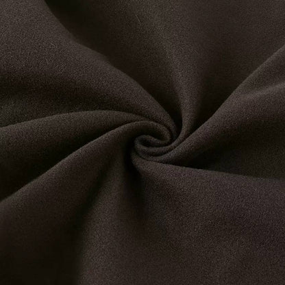 Women’s Draped High-Neck Jacket – Belted Waist Long-Sleeve