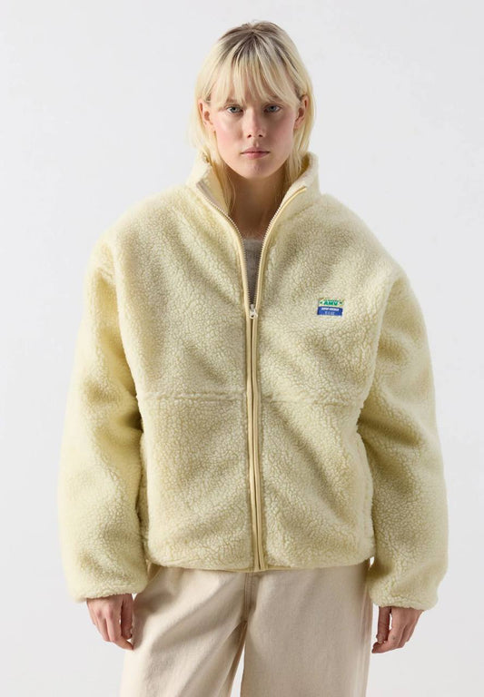 Women's Zip Up Teddy Fleece Jacket