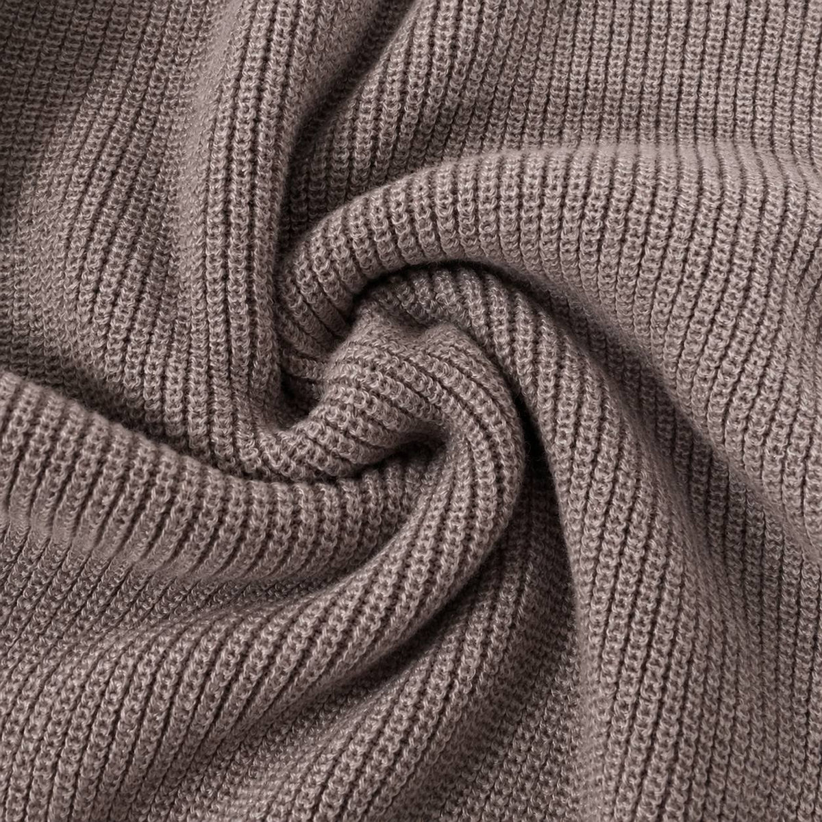 Women's Relaxed Quarter-Zip Knit Jumper - Green