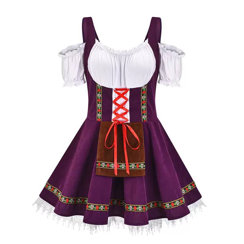Storybook Beer Hall Dirndl Costume - Black