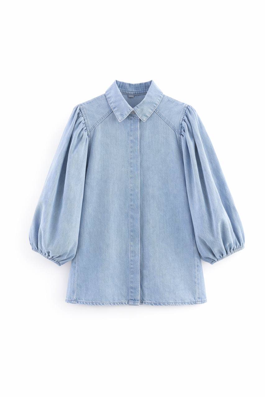 Ella | Statement Denim Shirt