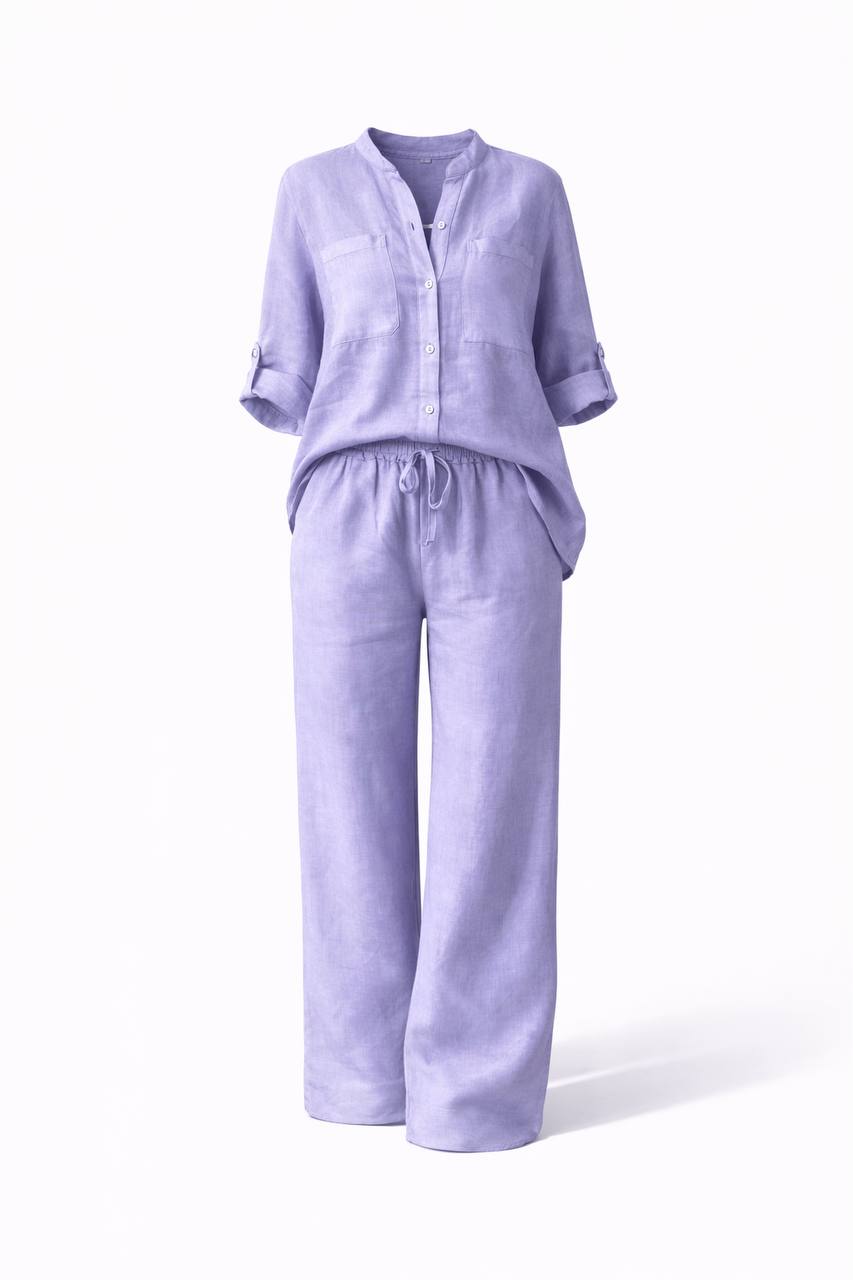 Alana | Casual Linen Two-Piece Set