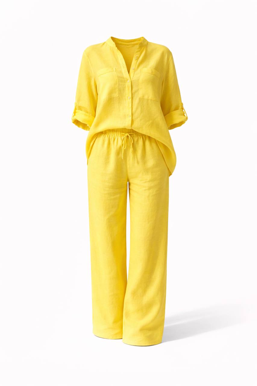 Alana | Casual Linen Two-Piece Set