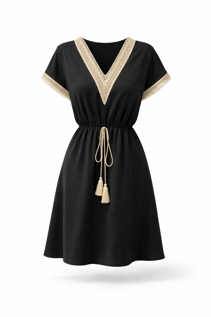 Kaia | V Neck Dress