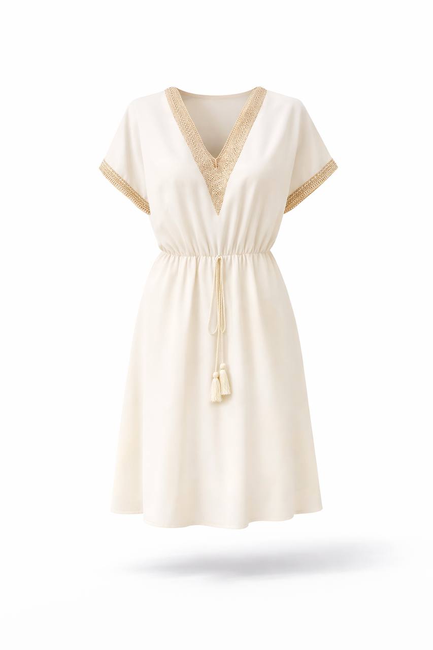Kaia | V Neck Dress