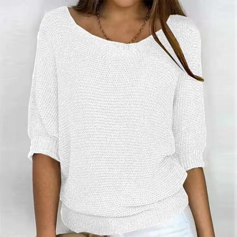 Women's Lightweight Batwing Knit Sweater